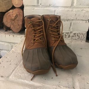 Men’s sperry top slider boots